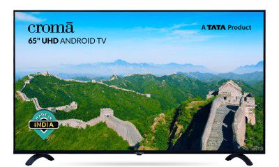 Croma 65" 4K Ultra HD Certified Android Smart LED TV CREL065UOA024601