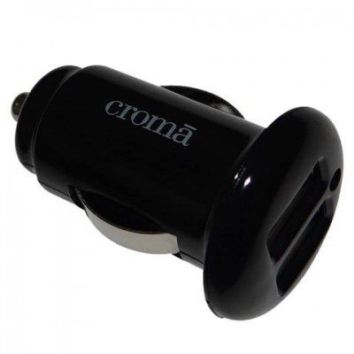 Croma Mini Car Charger (Adapter Only, Simple & Compact, As Per Stock Availability)