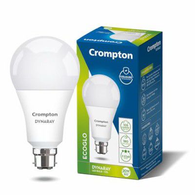 Crompton 20 W Standard B22 LED Bulb (White)