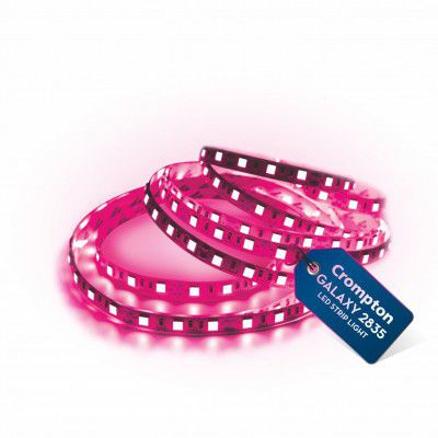 Crompton 5 Meter Strip Light Pink 300 LEDs ( Pack of 1 ) (Without Driver)