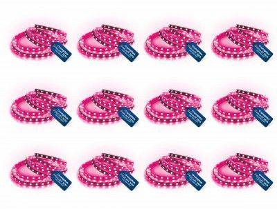 Crompton 5 Meter Strip Light Pink 300 LEDs (Pack of 12) (Without Driver)