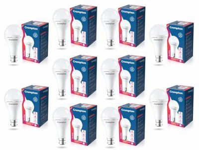 Crompton 8.5W Emergency LED Bulb | Backup Lamp | Inverter Bulb for home, (6500K) | Pack of 10