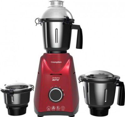 Crompton ACGM-Ritz Plus LifeSmart Mixer Grinder (3 Jars)