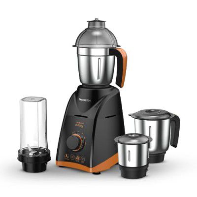 Crompton Boltmix Pro Mixer, Grinder & Blender, Heavy Duty 750W Powertron Motor, 3 Stainless steel Blade, 1 unbreakable jar & Motor Vent-X Technology