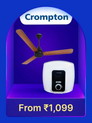 Crompton Electrical Appliances from Rs. 1099 in Flipkart Big Billion Days Sale  