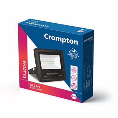 Crompton Gleam 30W Outdoor Waterproof LED Flood Light