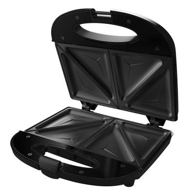 Crompton Instaserve Toast 800 Watts Sandwich maker (Black), Small