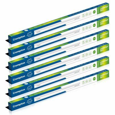 Crompton Laser Ray Neo 2 Feet 10W LED Batten (Cool Daylight) - Pack of 6