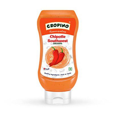 CROPINO Chipotle Southwest Dressing & Dips, 300g (Pack of 1) / Perfect for Mexican Salads, Grilled Sandwiches, Use as a Salad Dressing Spread/Spicy, Zesty and Sweet