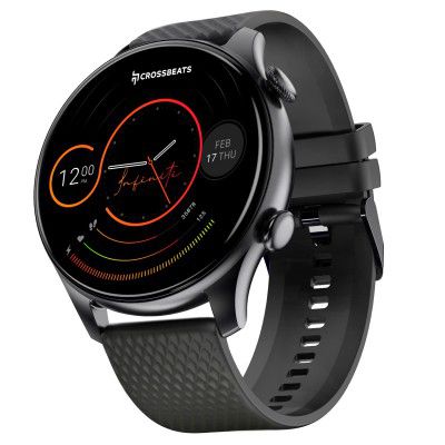 CrossBeats Orbit Infiniti 2.0, Smartwatch with Ai ENC BT Calling