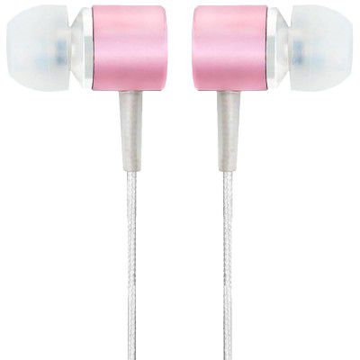 CROSSLOOP Daily Fashion Series CSLE103 Wired Earphone with Mic ( In-Ear, White/Pink )