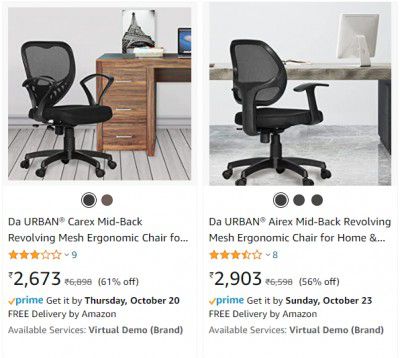 Da URBAN® Office Chairs Starts@ 2673