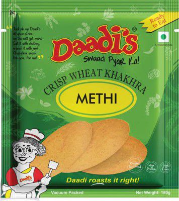 Daadis Methi Khakhra  (180 g)