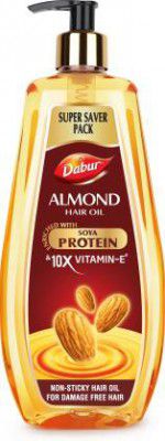 Dabur Almond For Damage Protection | For Soft & Shiny Hair Oil (650 ml)