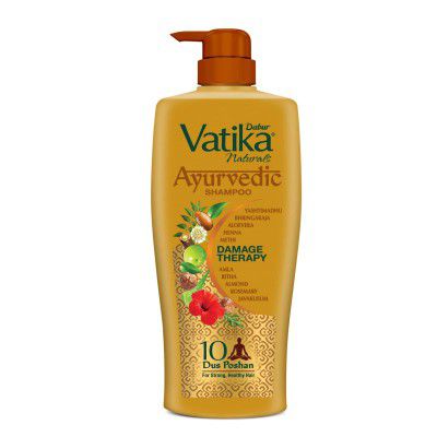 Dabur FR11564D Vatika Ayurvedic Shampoo - 640ml