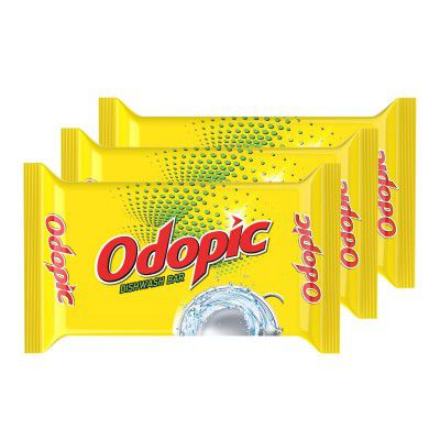 DABUR Odopic Dishwash Bar (Pack Of 3, 300Gx3)