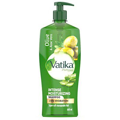 Dabur Vatika Aloe Vera & Olive Intense Moisturising Shampoo - 640ml