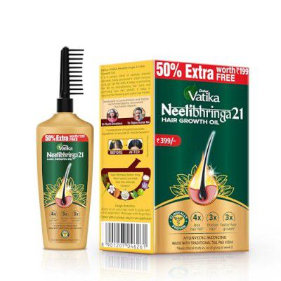 Dabur Vatika Neelibhringa 21 Hair Growth Oil - (100Ml+ 50ML extra free)