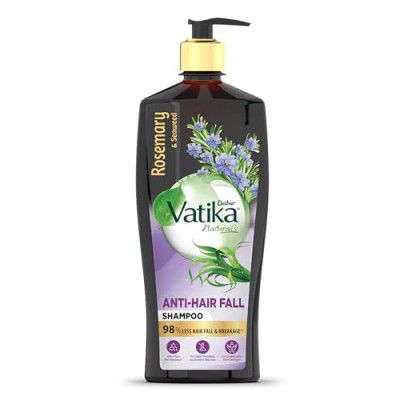 Dabur Vatika Rosemary & Seaweed Anti-Hairfall Shampoo - 640ml