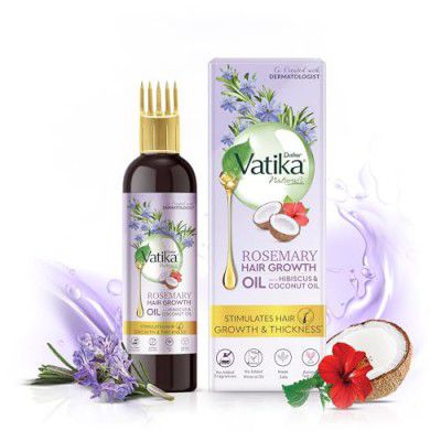 DABUR Vatika Rosemary Hair Growth Oil With Hibiscus & Coconut Oil - 200 Ml