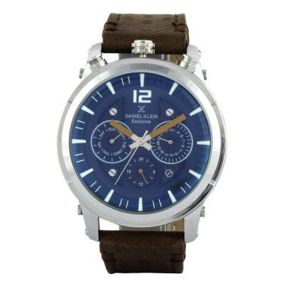 Daniel Klein Analog Blue Dial Mens Watch-DK11378-7