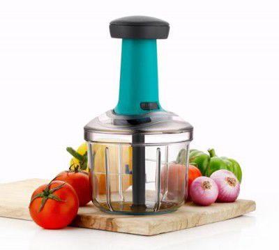 Darkpyro 900 ml Push Chopper, Vegetable and Fruit Slicer