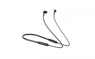 DEBOCK Dezire 24 Hours Music time IPX5 Bluetooth Neckband Bluetooth Headset (Black, in The Ear)