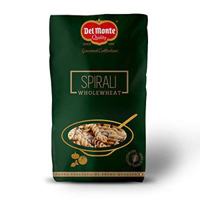 Del Monte Spirali Pasta Whole Wheat (Imported from Italy), 500 grams