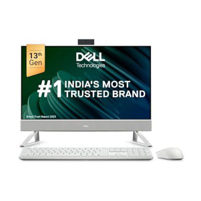 Dell 13th Gen All-in-One PC Inspiron 5420, Intel Core i5-1335U Processor/ 8GB/ 512GB/ 23.8\' (60.45cm) FHD/Win 11 + MSO'21/ Pro Wireless Keyboard + Mouse/ 3 Years Onsite Hardware Service/White