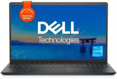 DELL Core i3 11th Gen (8 GB/512 GB SSD/Windows 11 Home) 3520 Laptop  (15.6 Inch, Black, 1.65 kg, With MS Office)