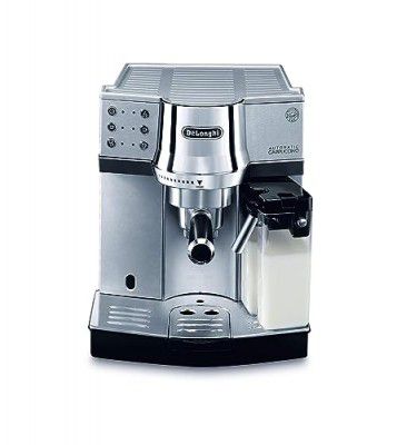 DeLonghi Ec850| Pump Espresso & Cappuccino Coffee Machine | Espresso, Cappuccino, Latte & More Recipe Options |15 Bar Pressure | 1450 W | Free Demo & Installation (Silver)