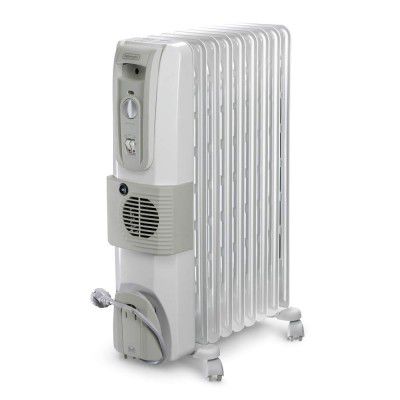 DELONGHI KH770925V 9 Fin Oil Filled Radiator Room Heater