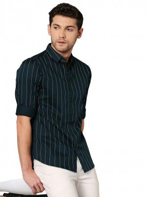 Dennis Lingo Men's Slim Fit Casual Shirt