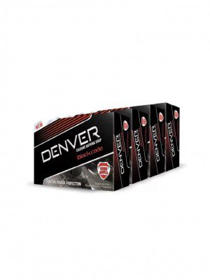 DenverSet Of 4 Odor Shield Black Code Cologne Bathing Soap - 125g Each