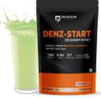 DENZOUR NUTRITION Denz-Start Beginners Whey Protein Powde Whey Protein  (1 kg, Pista Kulfi)