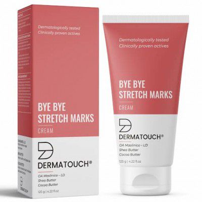 Dermatouch Bye Bye Stretch Mark Cream for Pregnancy 125G