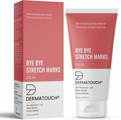 Dermatouch Bye Bye Stretch Marks Cream to reduce scars (125 g)