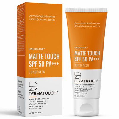 DERMATOUCH Matte Touch Cream Sunscreen SPF 50 PA+++ 50g