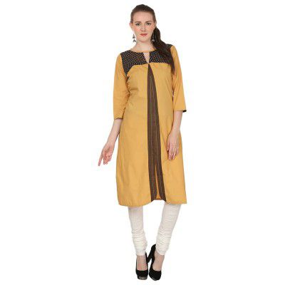 DESI CHHOKRI Women Cotton A-Line Kurti