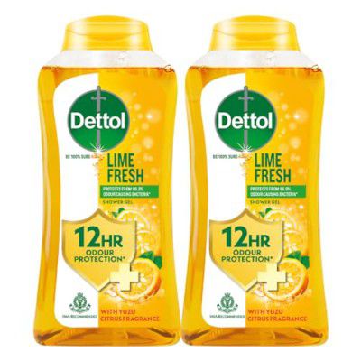 Dettol Body Wash and Shower Gel - (Pack of 2-250ml each) | Soap-Free Bodywash