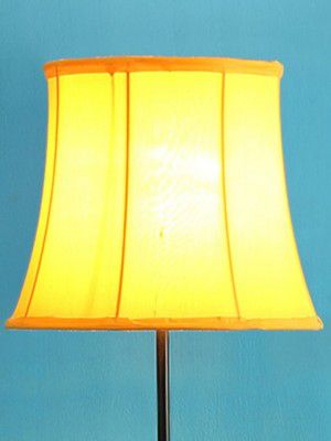 DevanshYellow Fabric Traditional Club Lamp Shade