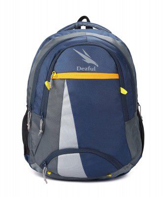 Dezful 36 L Casual Backpack with Laptop Compartment for School, College, Office Bag for Men Women Travel Backpack Water Resistant and Lightweight