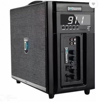 DH Discovery DJ 205 Home Theater Party Speaker 250 W Bluetooth Home Audio Speaker  (Black, Stereo Channel)