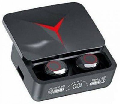 Digiwins RB M90 Pro Earbuds/TWs Upto 300 Hrs Playtime With 2000 mAh Power Bank Bluetooth Headset  (Black, True Wireless)