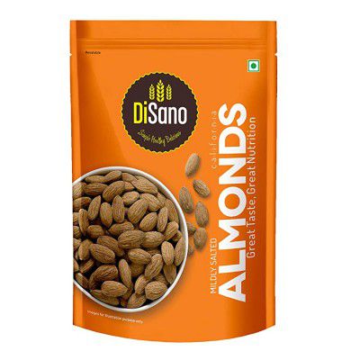 DiSano California Almond Mildly Salted, 250g, Dry Fruits