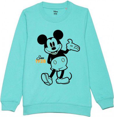 Disney By Wear Your Mind  Boys Full Sleeve Printed Sweatshirt