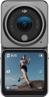 DJI Action 2 Dual Screen Combo-12MP Action Camera with Front Touchscreen