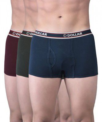 Dollar Bigboss Mens Assorted Mini Trunk (Pack of 3)