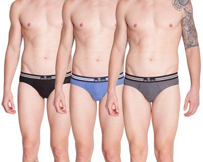 Dollar Bigboss Mens Assorted Pack of 3 J-Class Grando Brief