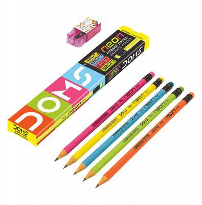 DOMS Neon Pencil Nrt 10 Pcs